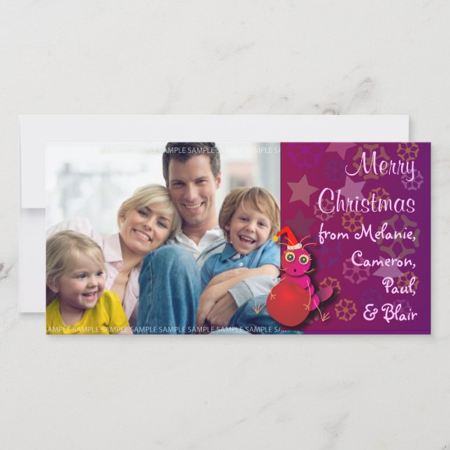 Carte photo Noël 005 (Devant)