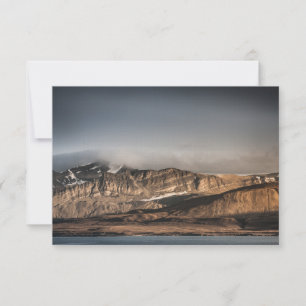 Carte photo Paysage Svalbard