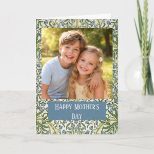 Carte Photo personnalisé Bonne fête des Mères floral
