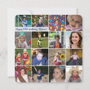 Carte photo personnalisé carré - vous le créez !