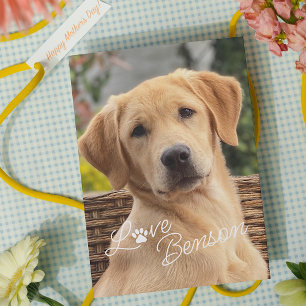 Carte Photo personnalisé de mon meilleur ami avec emprei