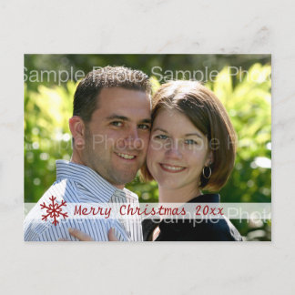 Carte photo personnalisé de Noël