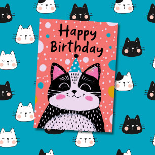 Carte Photo personnalisé & nom Illustration de mignon