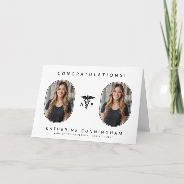 Carte Photo personnalisé NP infirmière praticienne moder (Devant)