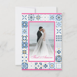 Carte photo personnalisé pour Susan - C'est Amore 