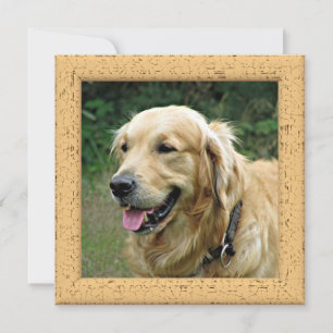 Carte Photo Personnalisée De Votre Chien