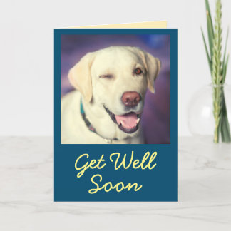 Carte Photo personnalisée et encouragement se porter bie