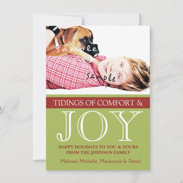 Carte photo Pet Christmas (Devant)