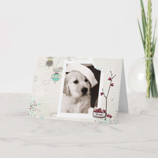 Carte photo Pet Christmas (Devant)