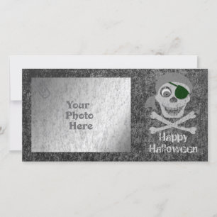 Carte photo Pirate Skull & Crossbones
