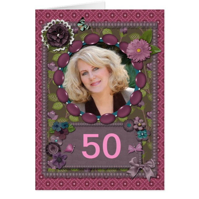 Carte photo pour un anniversaire quel que soit son (Devant)