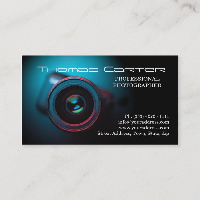 Carte photo professionnel de Digitals de (Devant)