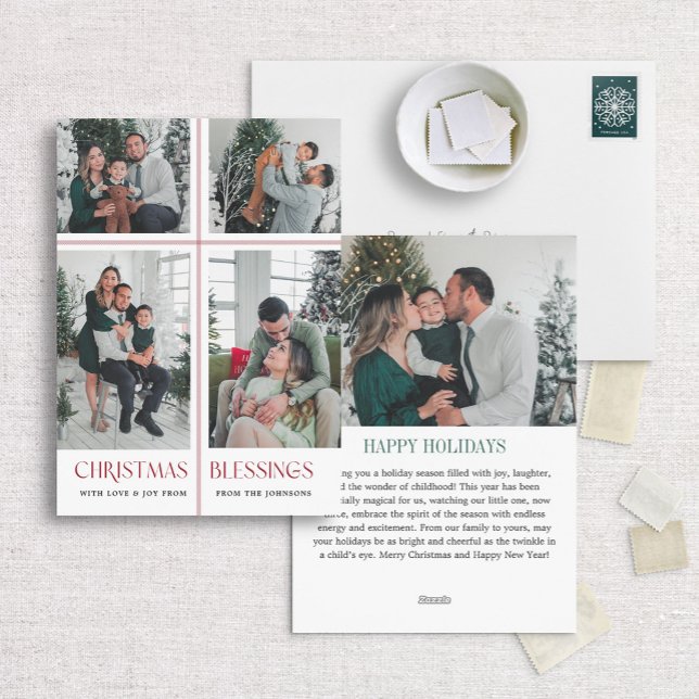 Carte photo religieux de vacances avec Croix de Ru (Créateur téléchargé)