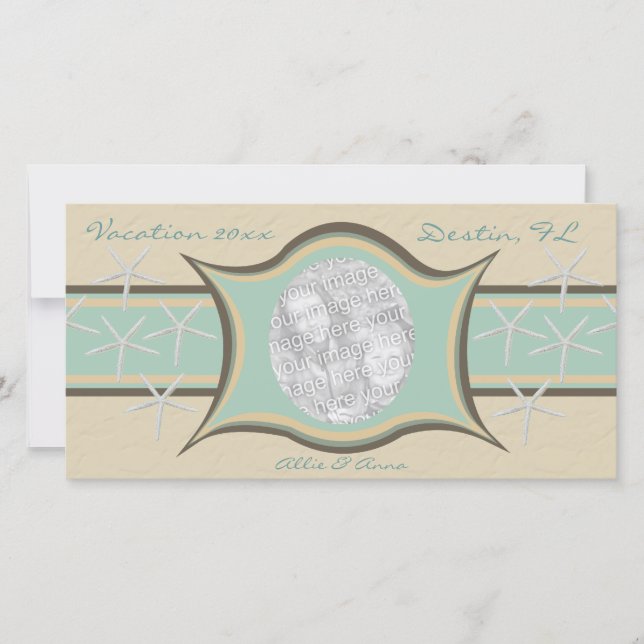 Carte photo Starfish (Devant)