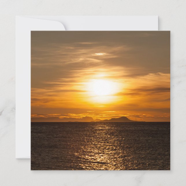 Carte photo Sunset Seascape (Devant)