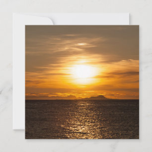Carte photo Sunset Seascape