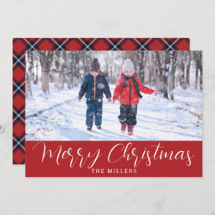 Carte photo tatan de la Marine Rouge pour les fête