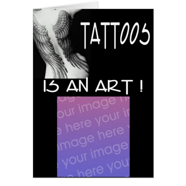 carte photo Tattoo (Devant)