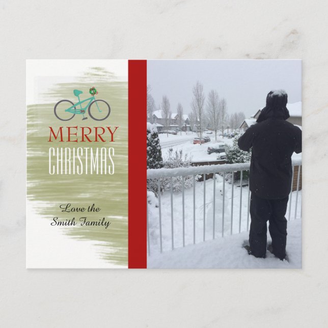 Carte photo Vélos (Devant)