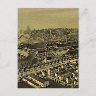 Carte photo vintage de Altoona PA (1895)