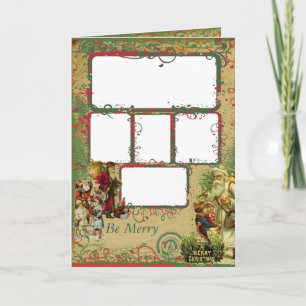 Carte photo vintage Père Noël Christmas 5