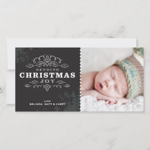 CARTE PHOTOCARD STYLISH HOLIDAY :: envoyer la joie