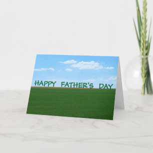 Carte Photographie de paysage personnalisable Fête des P