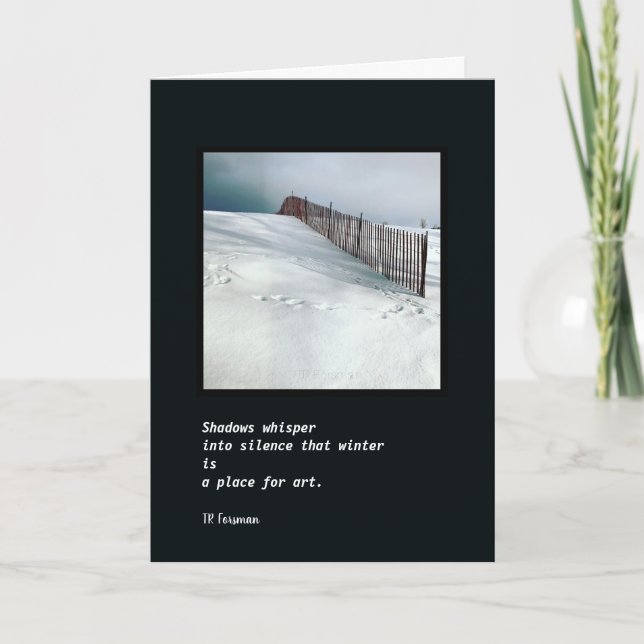 Carte Photographie d'hiver par TRForsman *c2 (Devant)