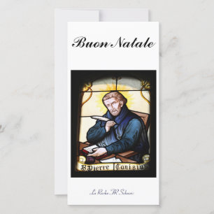 Carte photographique de Buon Natale