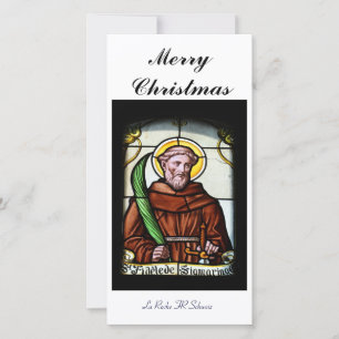 Carte photographique de Merry Christma