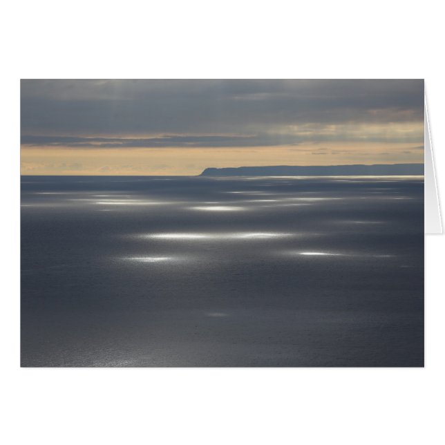 Carte photographique sur le cap Nord (Devant Horizontal)