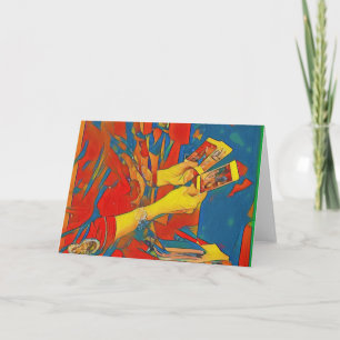 Carte Physique artistique Lecture de Tarot