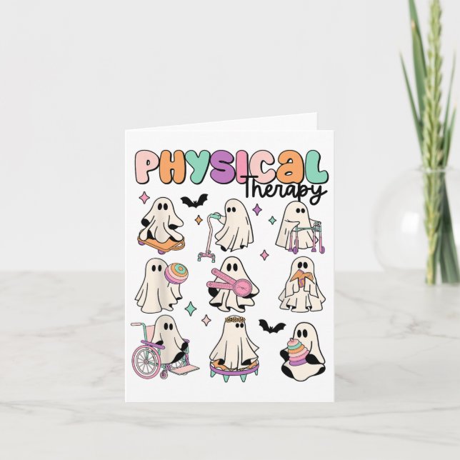 Carte Physothérapie Pt Physothérapie Halloween C (Devant)