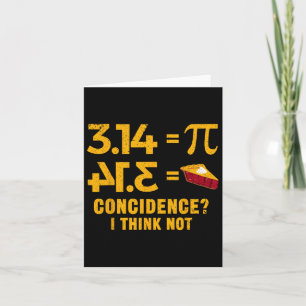 Carte Pi 3 14 = Coïncidence De Tarte Je Ne Pense Pas Pun