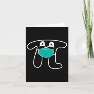 Carte Pi Day 2025 Pi Portant Un Masque Chemise Math Pour