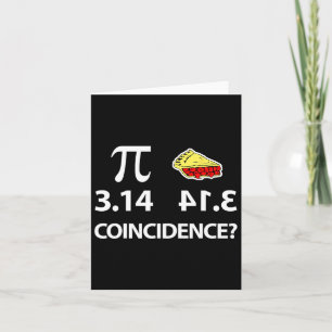Carte Pi Day Pi Byckers Est Une Coïncidence De Pie