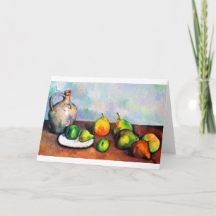 Carte Piche et fruits, Paul Cézanne