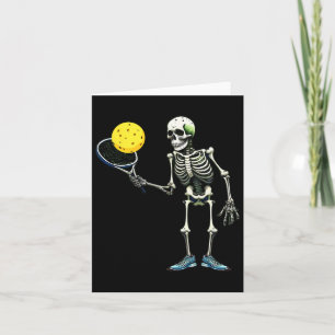 Carte Pickleball Skeleton Tee Halloween Costume Pickleba