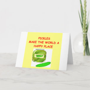 Carte pickles