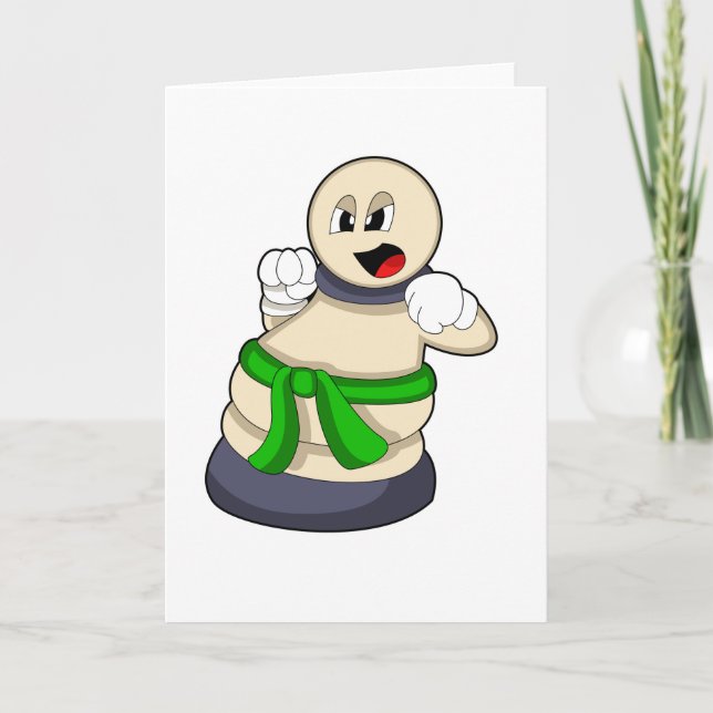 Carte Pièce de jeu d'échecs Pion aux échecs (Devant)