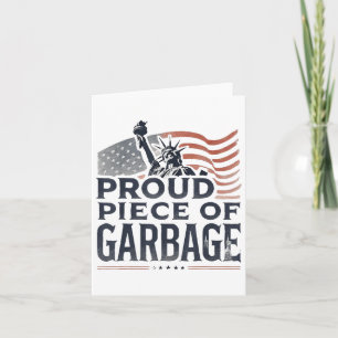 Carte Pièce Fière De L'Argent Garbyge Pour Trump