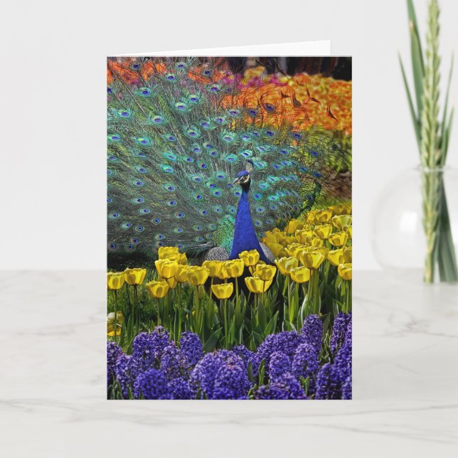 Carte Piège en Tulipe (Devant)