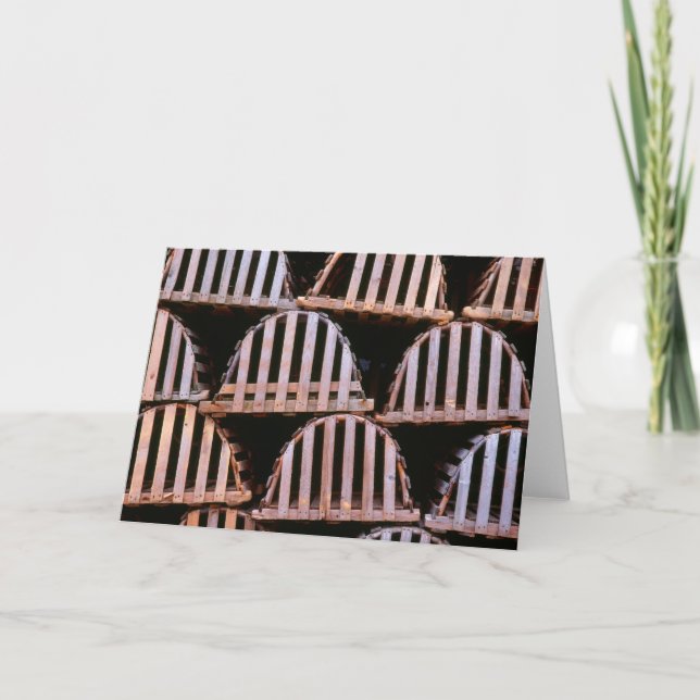 Carte Pièges à homards en bois Horizontal (Devant)