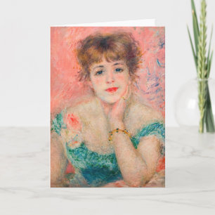 Carte Pierre-Auguste Renoir - Actrice Jeanne Samary