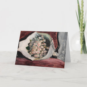 Carte Pierre-Auguste Renoir - Bouquet dans une boîte
