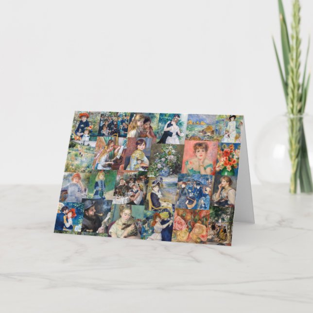 Carte Pierre-Auguste Renoir - Chefs-d'oeuvre (Devant)