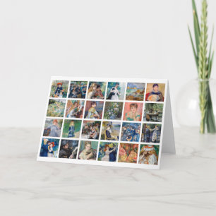 Carte Pierre-Auguste Renoir - Chefs-d'oeuvre Grille Coll