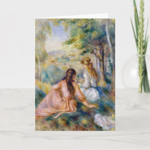 Carte Pierre-Auguste Renoir - Dans le pré