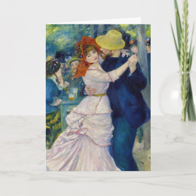 Carte Pierre-Auguste Renoir - Danse à Bougival (Devant)
