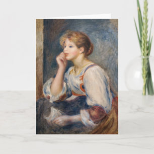 Carte Pierre-Auguste Renoir - Femme à la lettre